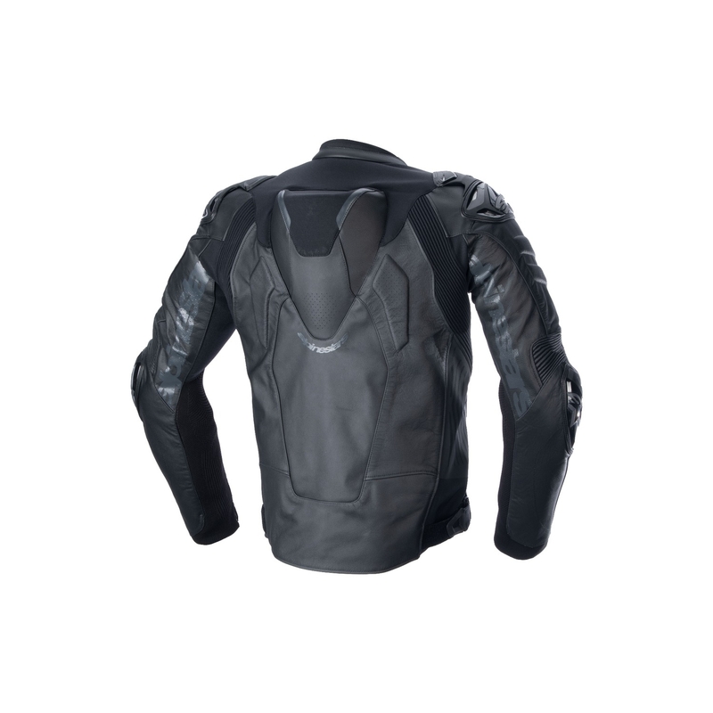 Usnjena motoristična jakna Alpinestars Atem 5 črna