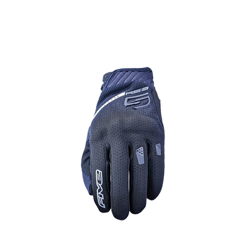 Motoristične rokavice FIVE RS3 EVO Airflow črne