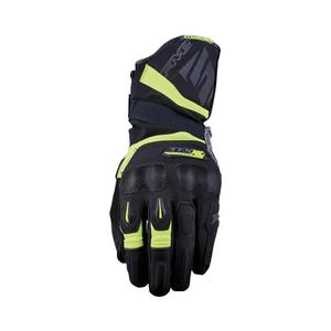 Motoristične rokavice FIVE TFX2 WP črno-fluo rumene