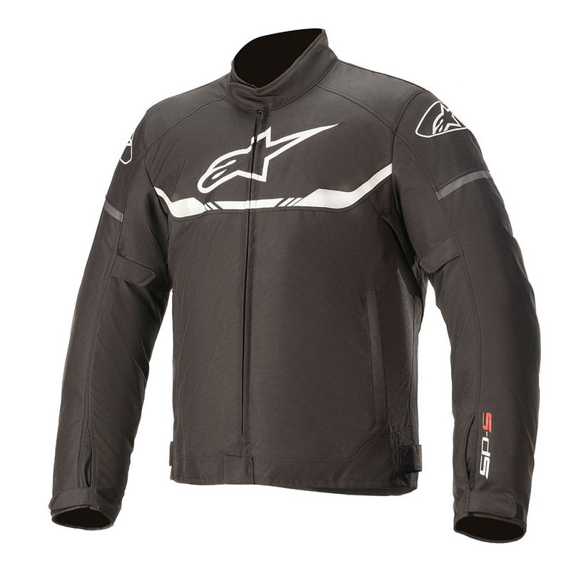 Alpinestars T-SPS nepremočljiva motoristična jakna črno-bela
