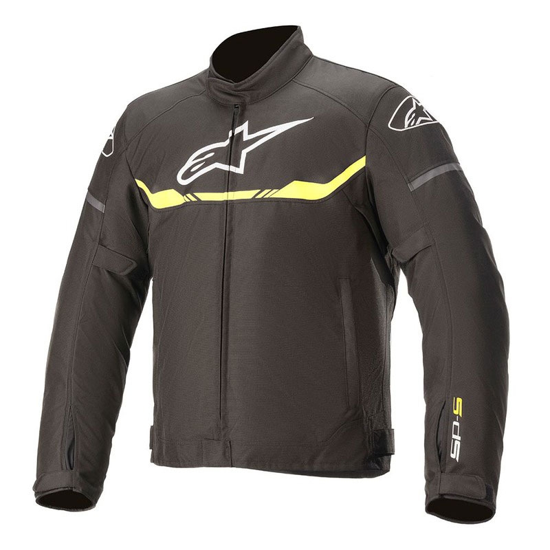 Alpinestars T-SPS Vodoodporna motoristična jakna črno-fluo rumena