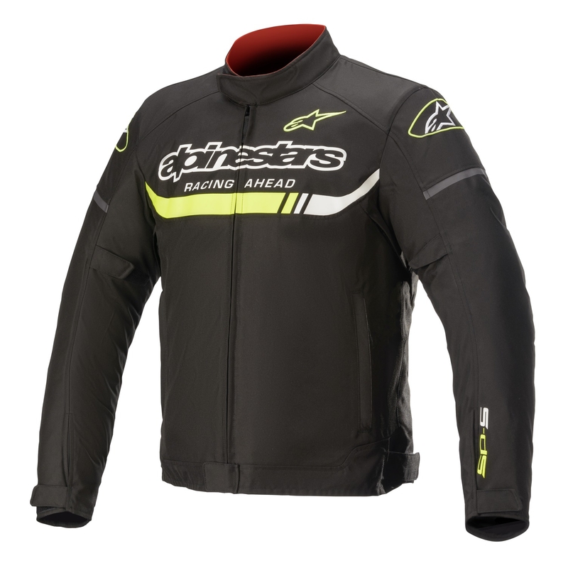 Alpinestars T-SP S Ignition Waterproof motoristična jakna črno-fluo rumena