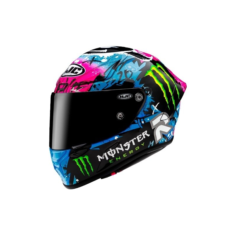 Večbarvna polnoobrazna čelada HJC RPHA 1 Quartararo Le Mans Sp MC28