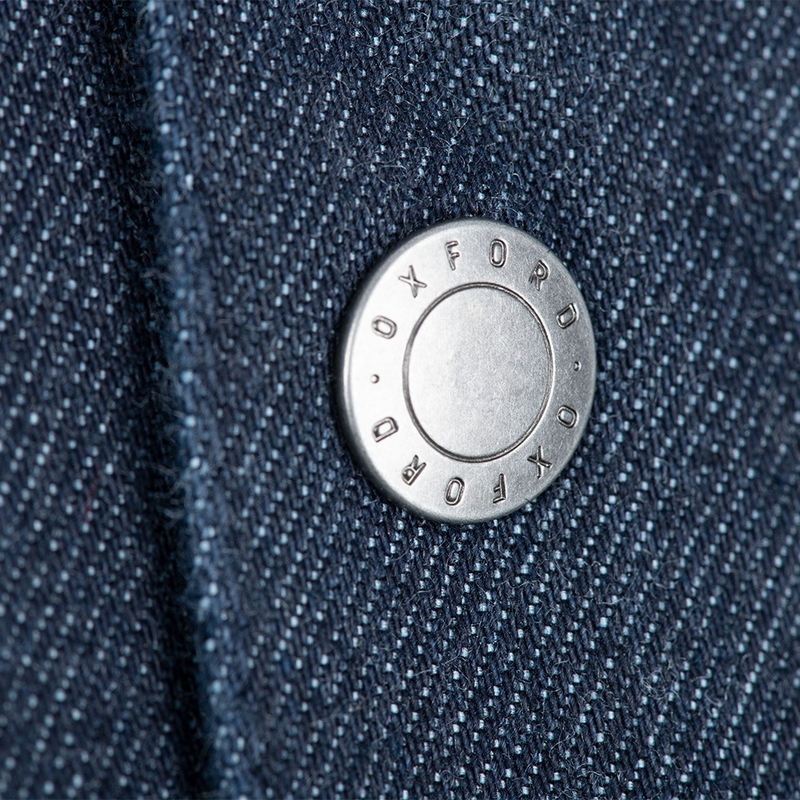Motoristična majica Oxford Original Approved Shirt modra