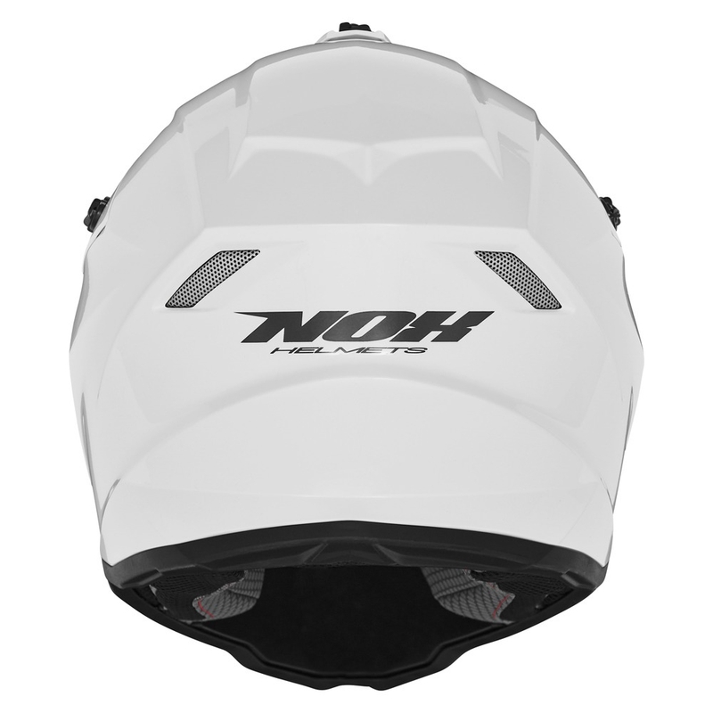 Otroška motokros čelada NOX N761 MX bela