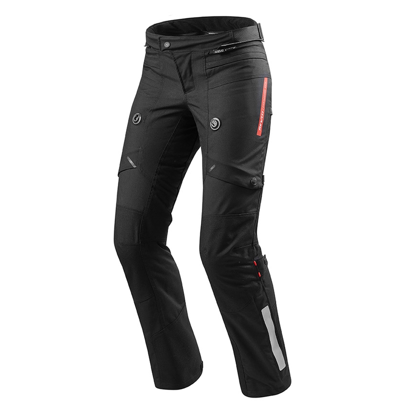 Ženske motoristične hlače Revit Horizon 2 Black Extended razprodaja