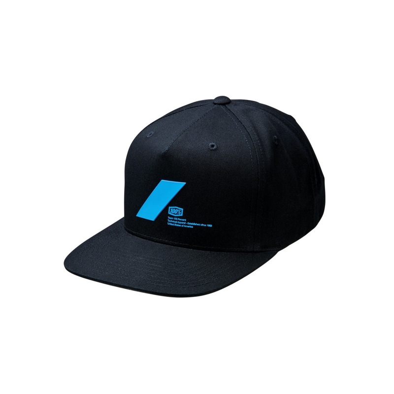100% črna kapa Forward USA Snapback