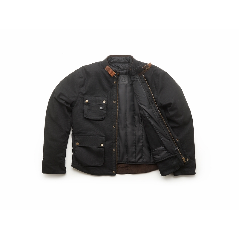 Motoristična jakna Fuel Division 2 črna