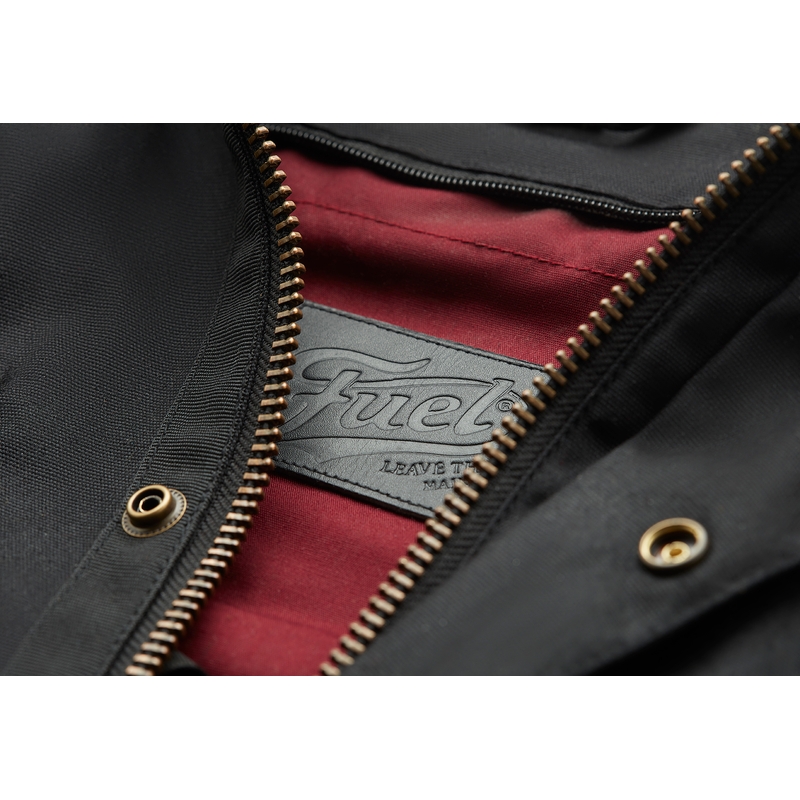 Motoristična jakna Fuel Division 2 črna