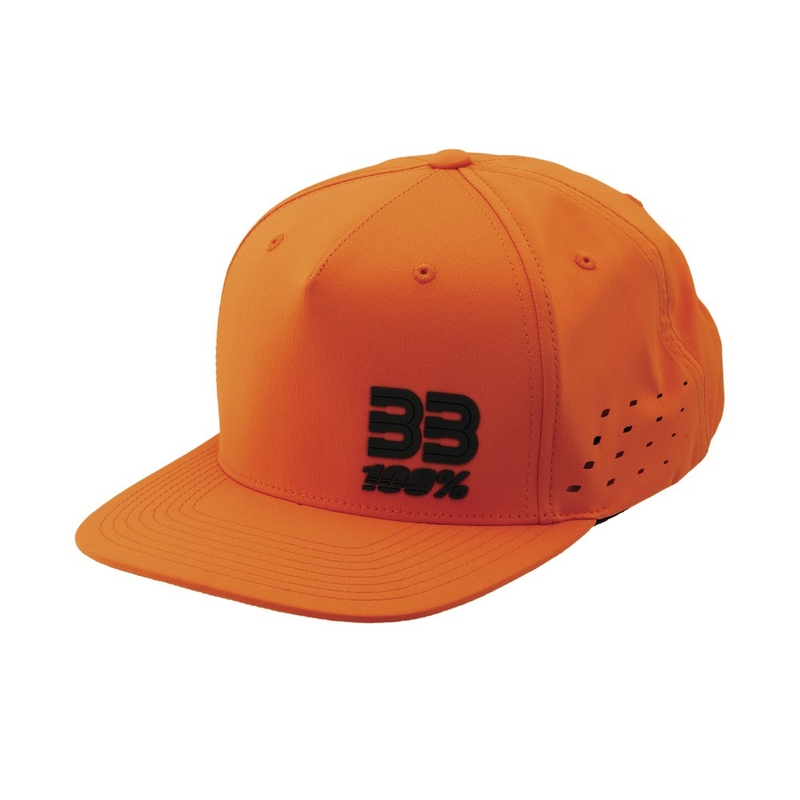 Kapa 100% BB33 Drive Snapback oranžna