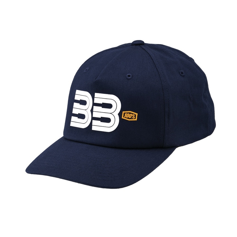 Kapa 100% BB33 X-Fit modra