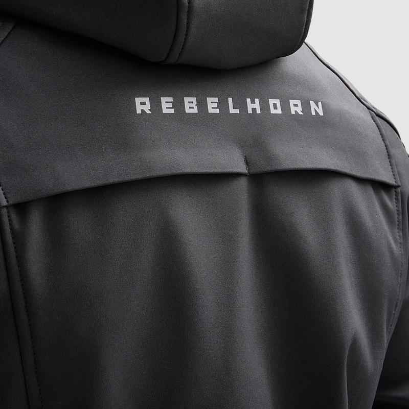 Rebelhorn Slash motoristična softshell jakna črna
