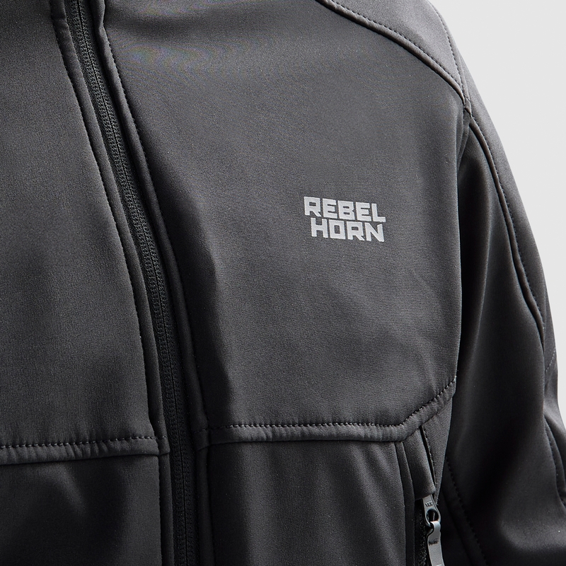 Rebelhorn Slash motoristična softshell jakna črna