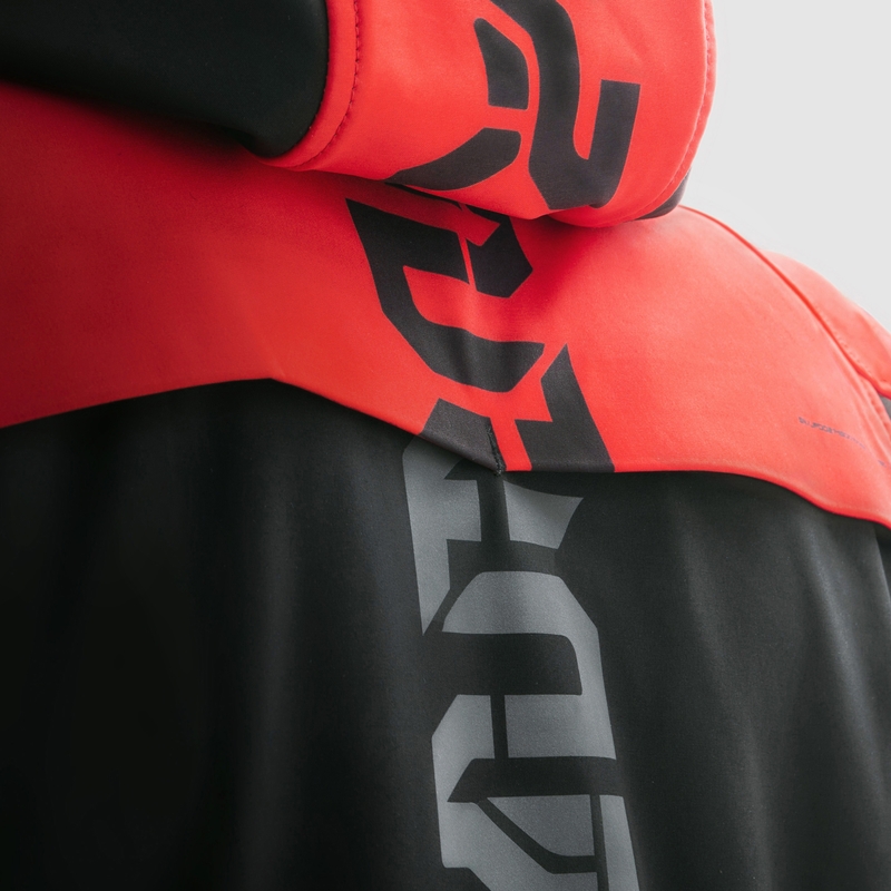 Rebelhorn Slash črno-rdeča softshell motoristična jakna