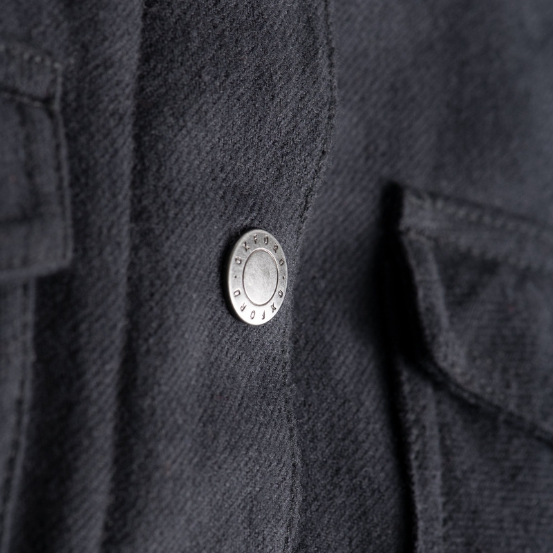 Ženska motoristična majica Oxford Kickback 2.0 črna
