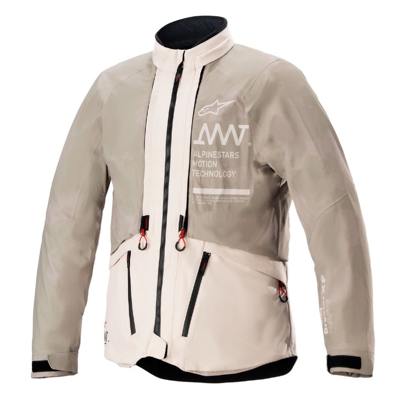 Motoristična jakna Alpinestars AMT-10 Lab Drystar XF camo sand