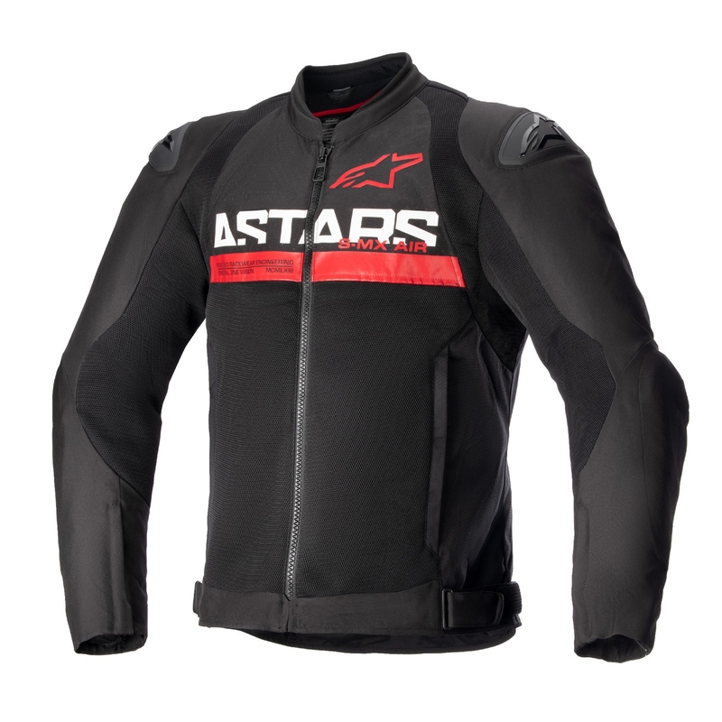 Alpinestars SMX Air motoristična jakna črno-fluo rdeča