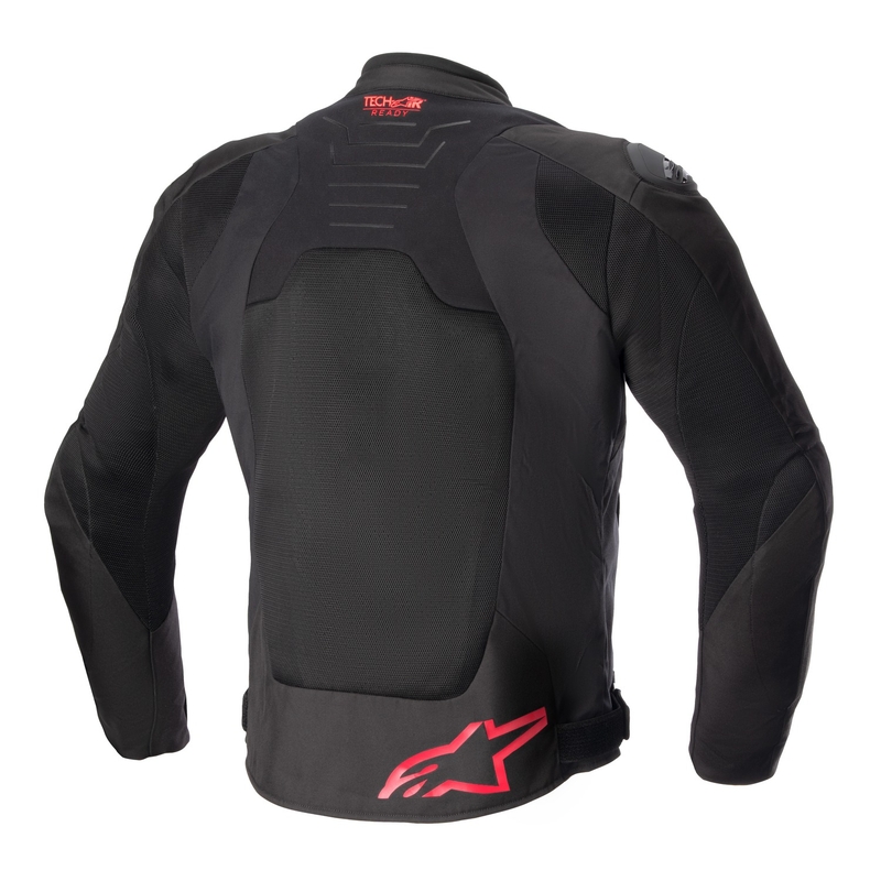 Alpinestars SMX Air motoristična jakna črno-fluo rdeča