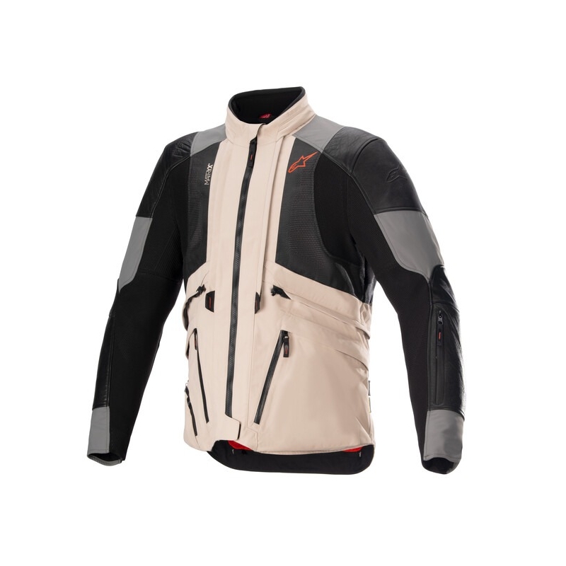 Alpinestars AMT-10R Drystar XF motoristična jakna peščeno-črno-oranžna