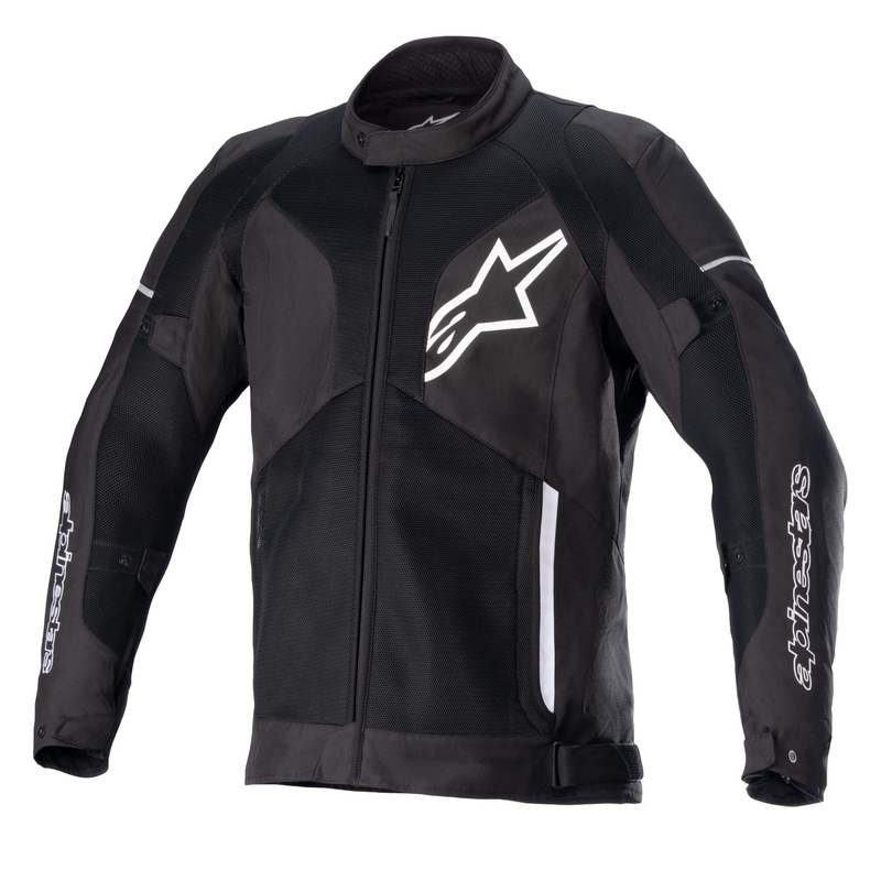 Alpinestars Viper Air 3 motoristična jakna črno-bela razprodaja