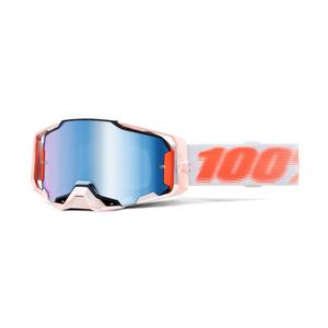 Motocross očala 100% - ZDA ARMEGA Tubular blue plexiglass