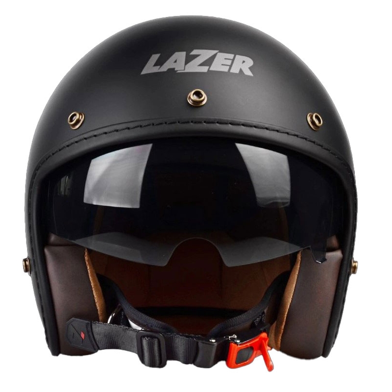 Odprta motoristična čelada Lazer Mambo Evo Z-Line črna mat razprodaja