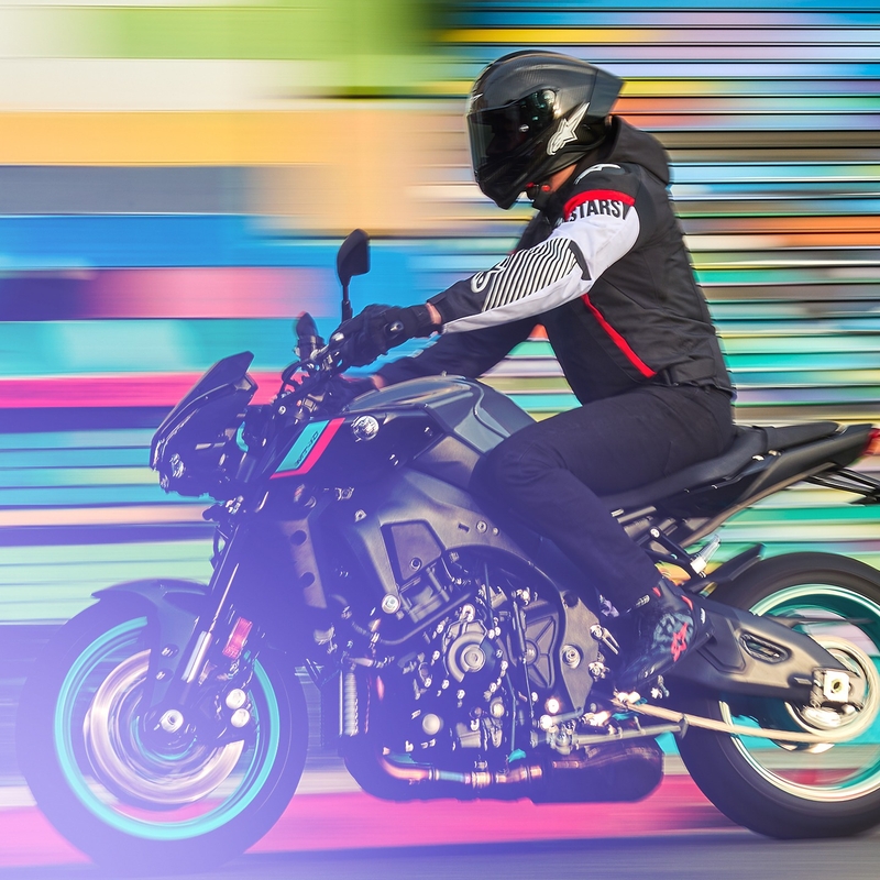Alpinestars Zaca Air Waterproof motoristična jakna črno-belo-fluo rdeča