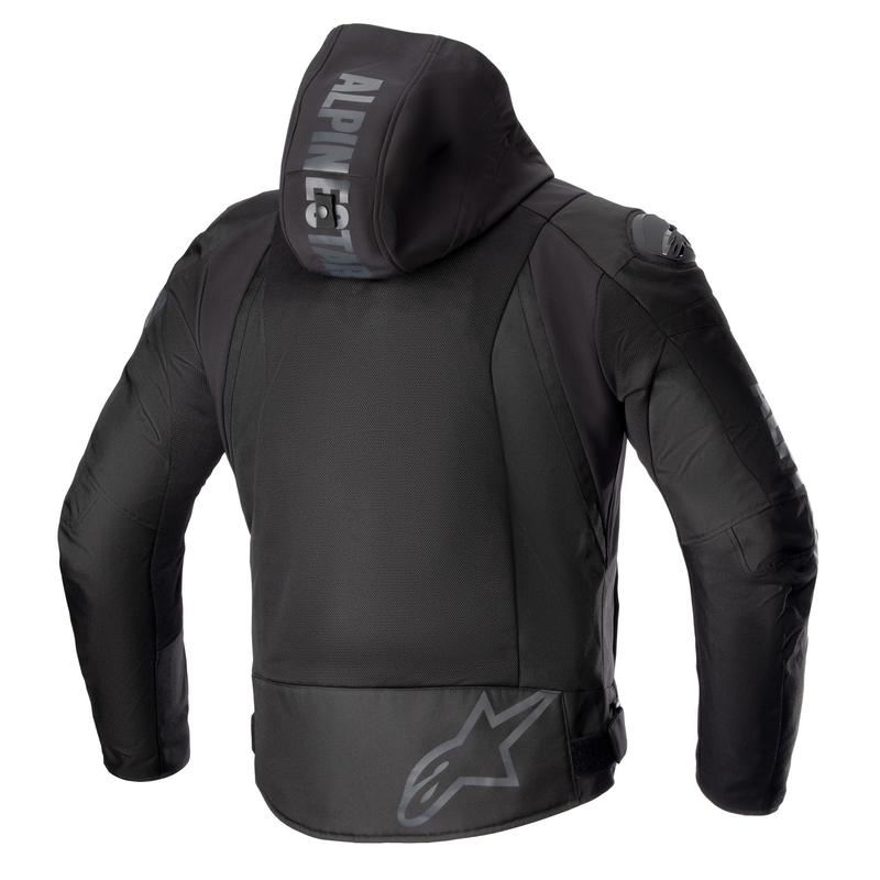 Alpinestars Zaca Air Waterproof motoristična jakna črno-črna