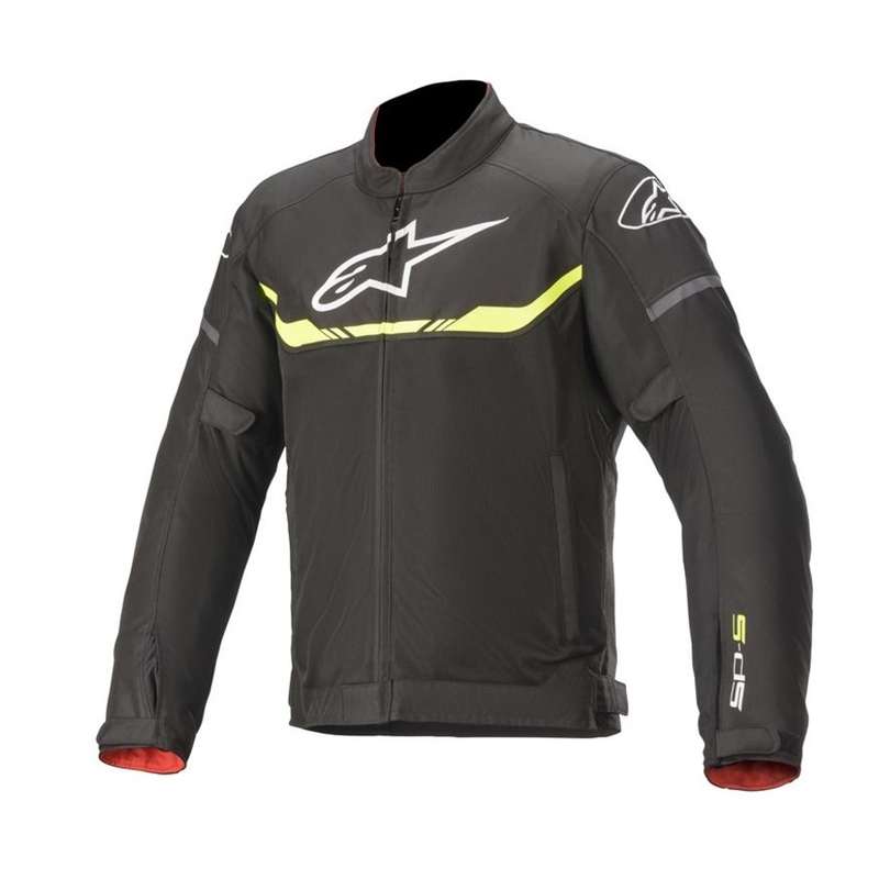 Alpinestars T-SPS Air motoristična jakna črno-fluo rumena