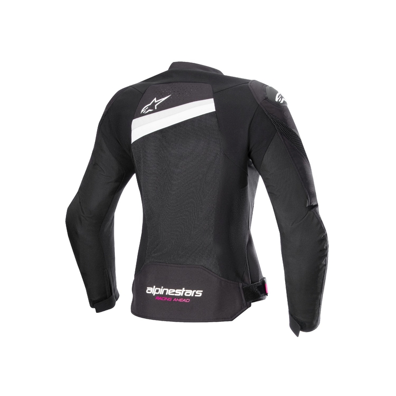 Ženska motoristična jakna Alpinestars Stella T-GP Plus R 4 Airflow črno-bela