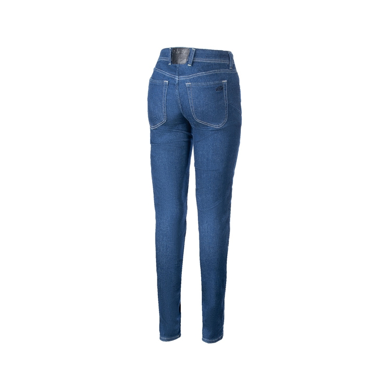 Alpinestars Daisy 3 Denim izprane modre ženske motoristične kavbojke