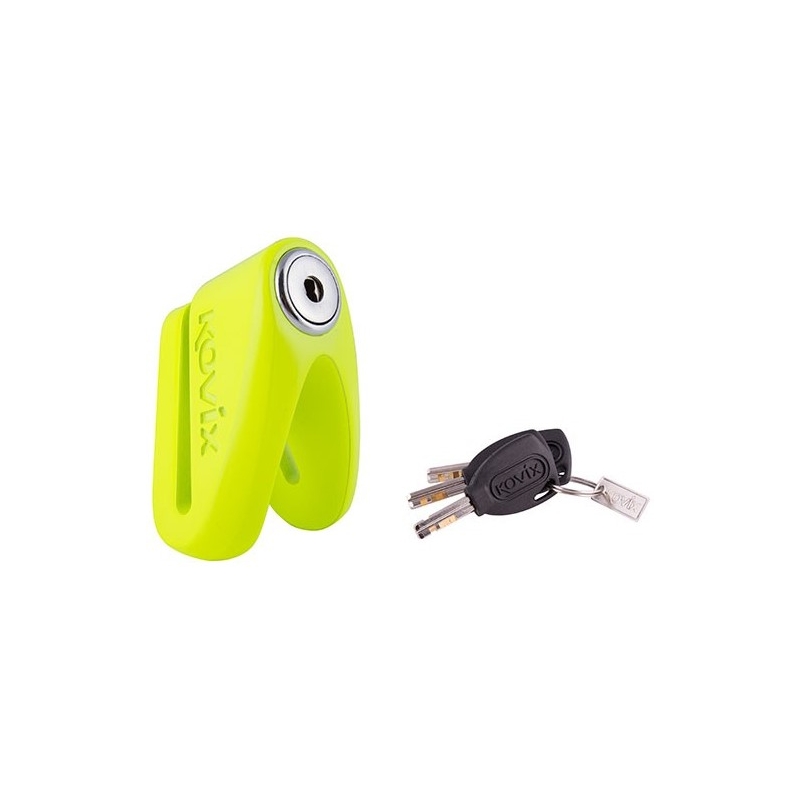 Ključavnica za disk zavore KOVIX KVC/Z1 fluo rumena