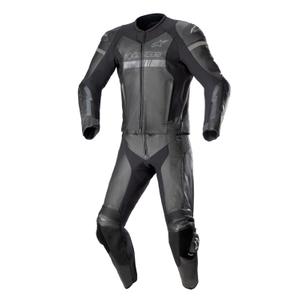 Dvodelna motoristična obleka Alpinestars GP Force Chaser TECH-AIR 5 kompatibilna črno-črna