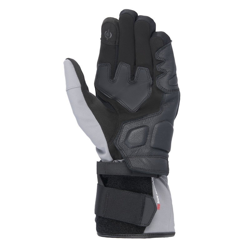 Motoristične rokavice Alpinestars TOURER W-7 2 DRYSTAR črno-temno sive