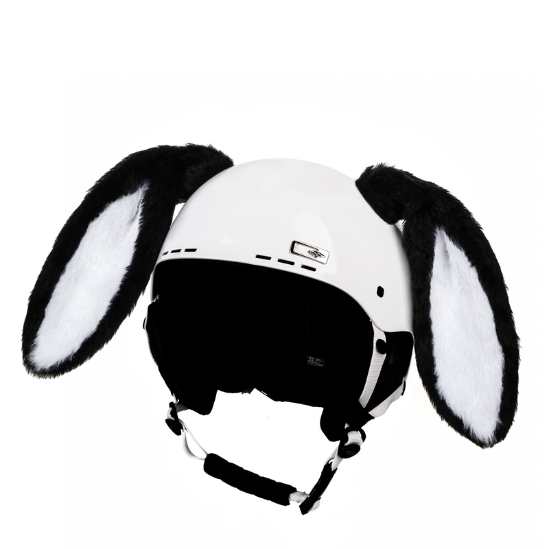 Ušesa za čelado Black Rabbit