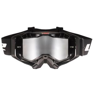 Motokros očala LS2 Aura PRO iz črnega iridijevega pleksi stekla