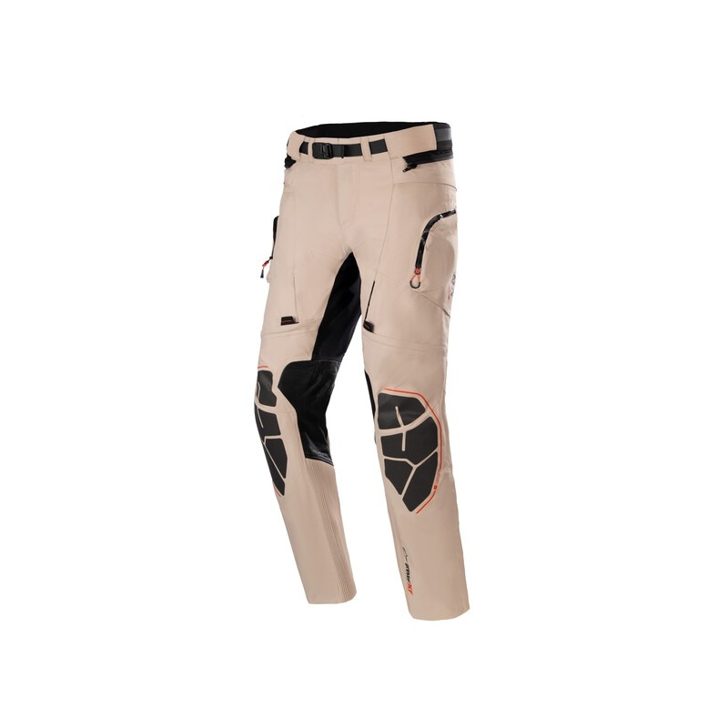 Motoristične hlače Alpinestars AMT-10R DRYSTAR XF peščeno-črno-oranžne