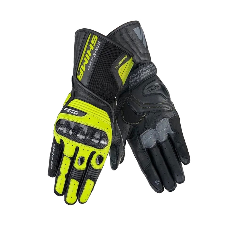 Motoristične rokavice Shima STR-2 Vent fluo rumene