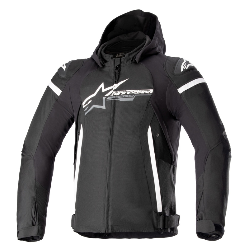 Alpinestars Zaca Waterproof motoristična jakna črno-bela