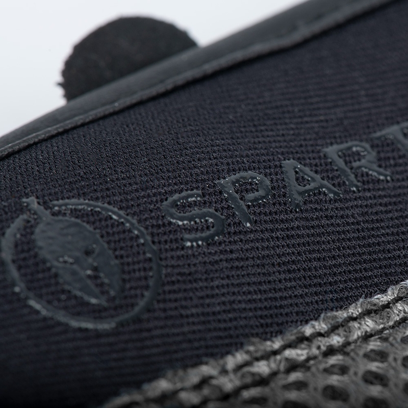 Motoristične rokavice Oxford Spartan Air črno-sive