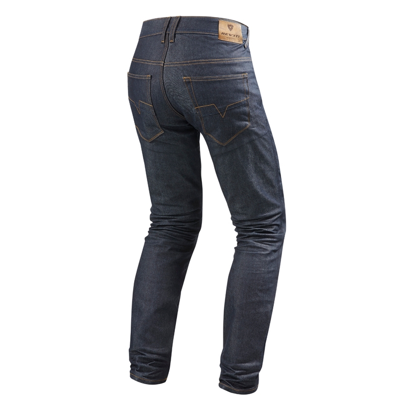 Motoristične kavbojke Revit Lombard 2 RF Dark Blue Cropped razprodaja