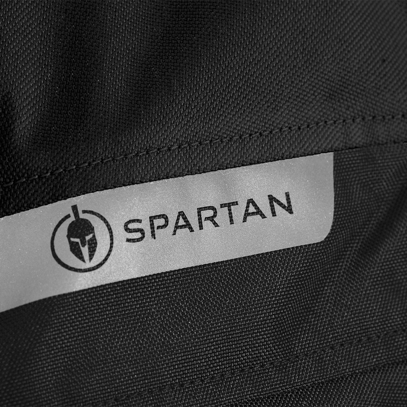 Motoristična jakna Oxford Spartan Short WP črna