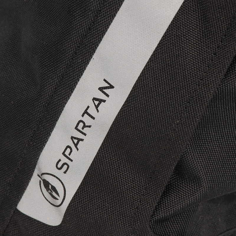 Podaljšane motoristične hlače Oxford Spartan WP črne