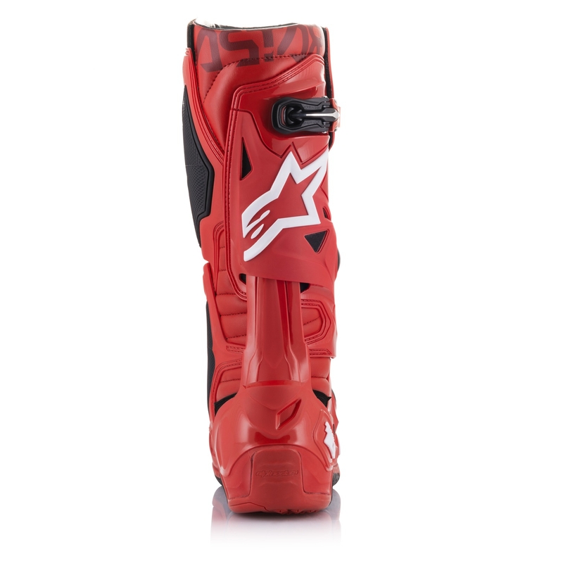 Rdeči motoristični škornji Alpinestars Tech 10
