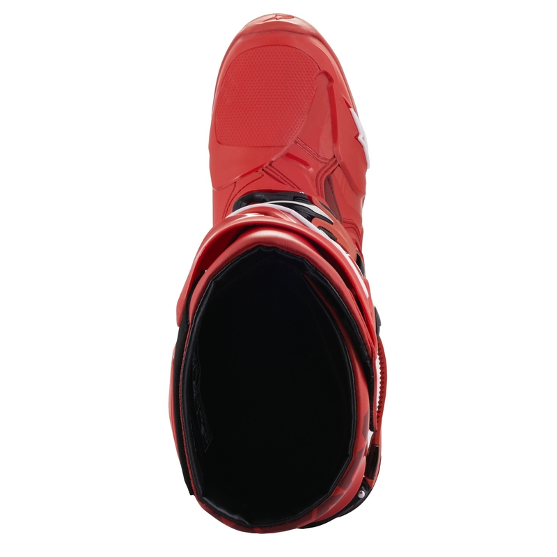 Rdeči motoristični škornji Alpinestars Tech 10