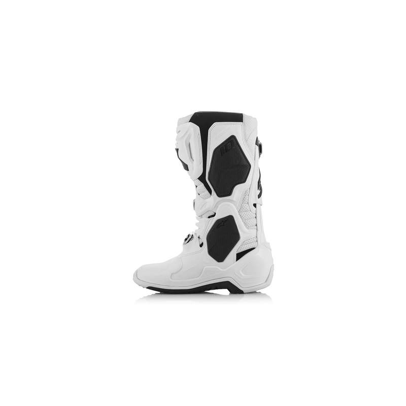 Alpinestars Tech 10 Supervented motoristični škornji perforirani beli