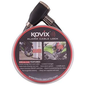 Kabelska ključavnica z alarmom KOVIX KWL24-110