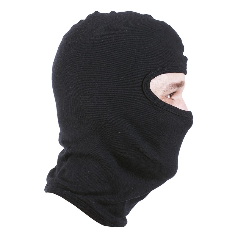 Balaclava pod čelado Emerze Balaclava Cotton black