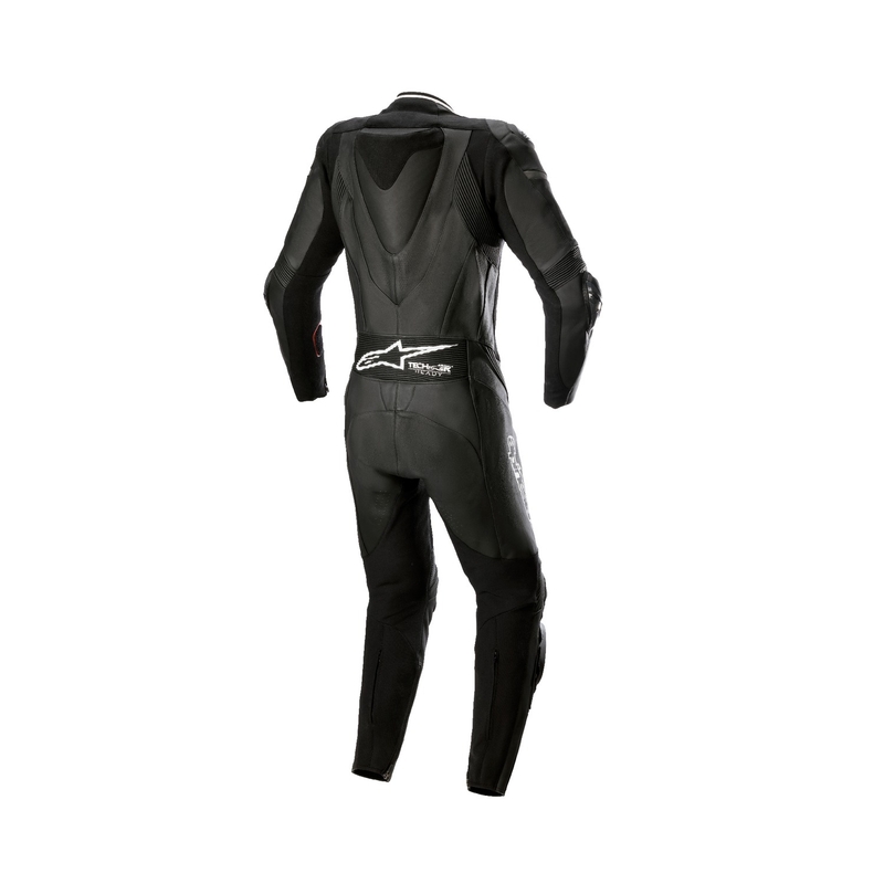 Alpinestars STELLA GP PLUS 2 ženska enodelna usnjena motoristična obleka črno-bela-metalno siva