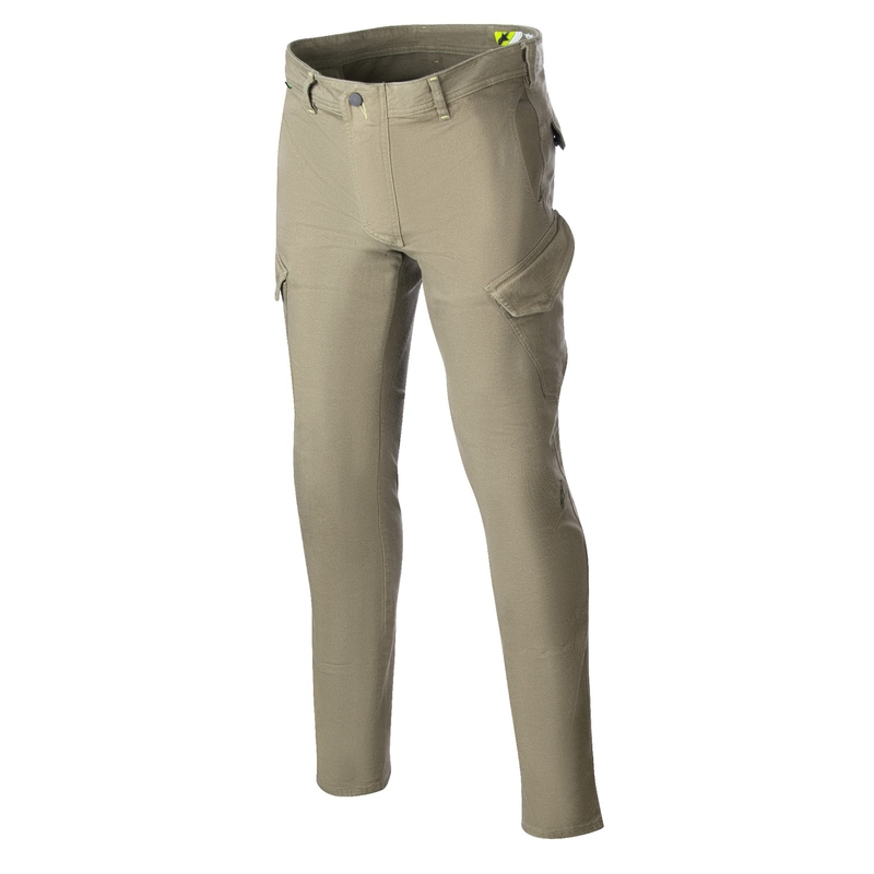 Zelene motoristične hlače Alpinestars Caliber Tech